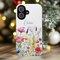 Nombre personalizado floral de flores silvestres c