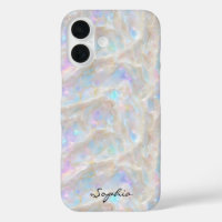 Nombre personalizado Fluid Iriyle Gold Opal Girly