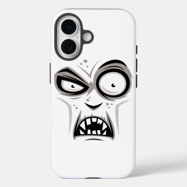 Funda iPhone 16 Nosferatu Vampire Face (Reverso )