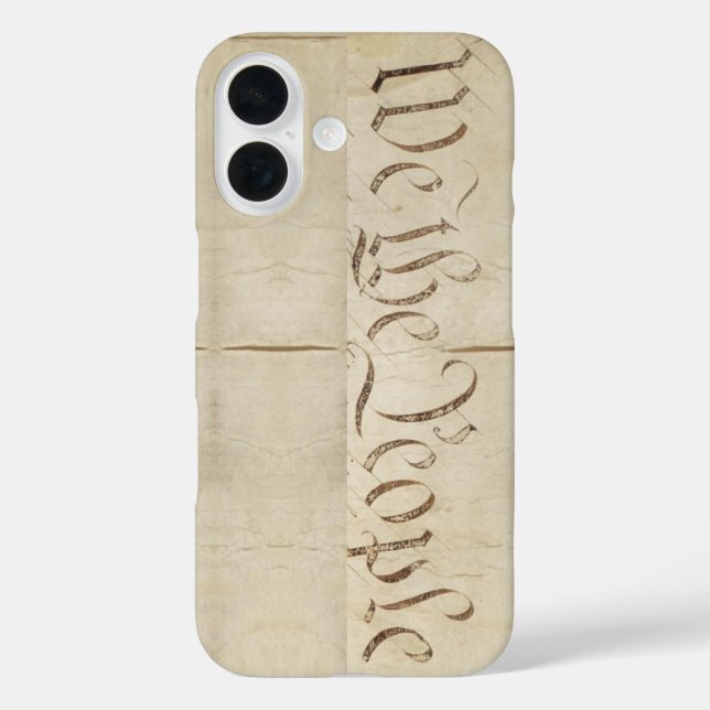 Funda iPhone 16 Nosotros, el pueblo (Reverso )