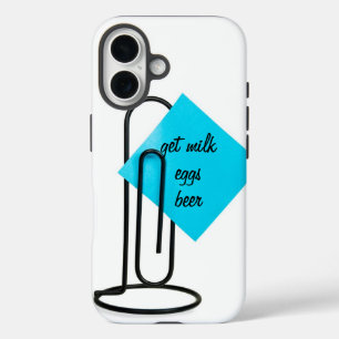 Funda iPhone 16 Nota Adhesiva