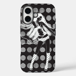 Funda iPhone 16 novia bailarina en la oscuridad