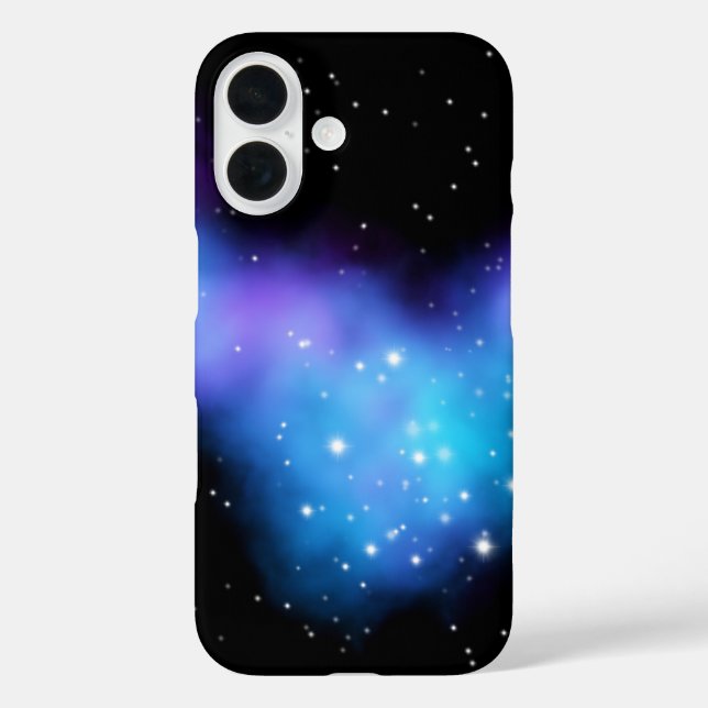 Funda iPhone 16 Nubes espaciales Galaxy Starlight (Reverso )