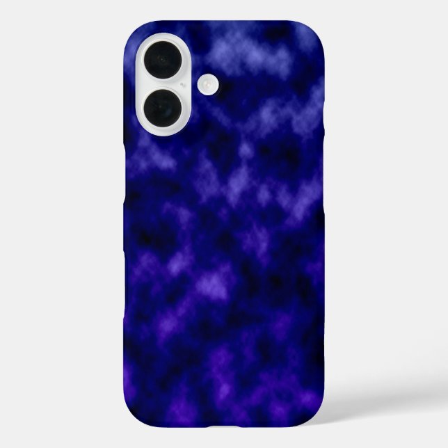 Funda iPhone 16 Nubes moradas (Reverso )