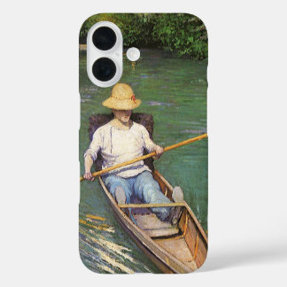 Funda iPhone 16 Oarsmen por Gustave Caillebotte, Bella Artes de la