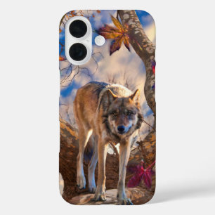 FUNDA iPhone 16 OBSERVATORIO DE OTOÑO DE WOLF