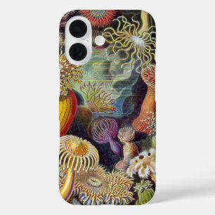 Funda iPhone 16 Océano marino Anemone Científico