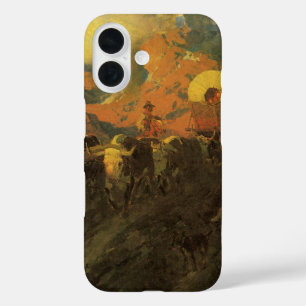 Funda iPhone 16 Oeste Americano Antiguo, Camino de Overland por Jo
