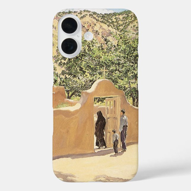 Funda iPhone 16 Oferta para San Esquipula por Walter Ufer (Reverso )