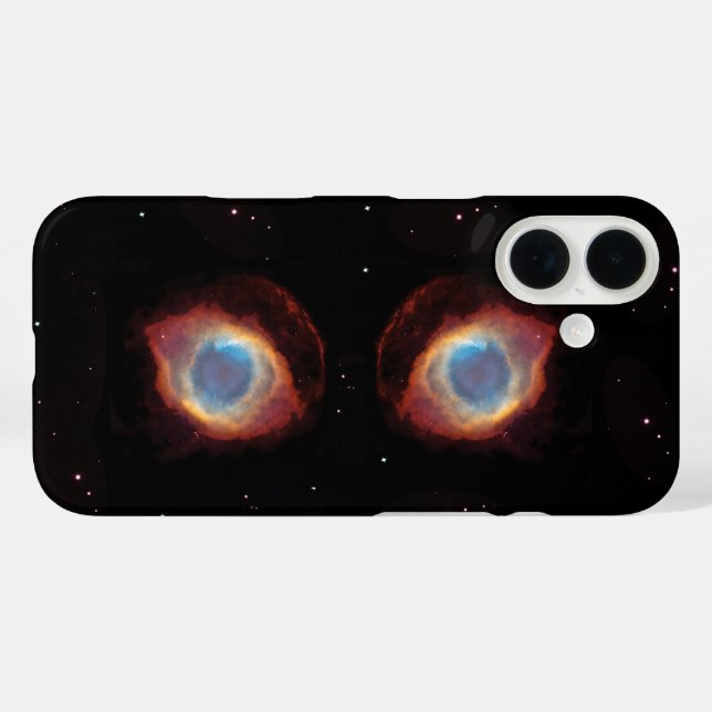 Funda iPhone 16 Ojos de Nebulosa Galáctica (Reverso (Horizontal))
