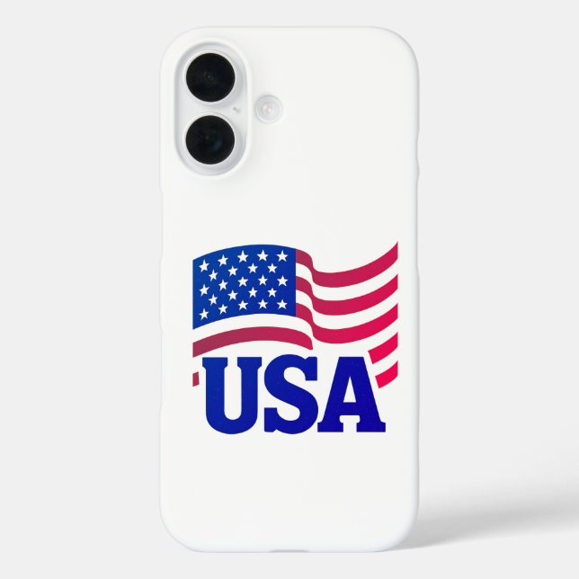 Funda iPhone 16 Ola de Unidad de Estados Unidos (Reverso )
