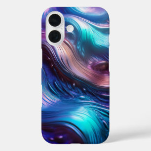 Funda iPhone 16 Olas Coloridas