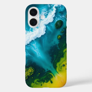 Funda iPhone 16 Olas de tranquilidad: Una vista tranquila