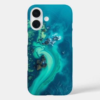 Funda iPhone 16 Olas de tranquilidad: Una vista tranquila