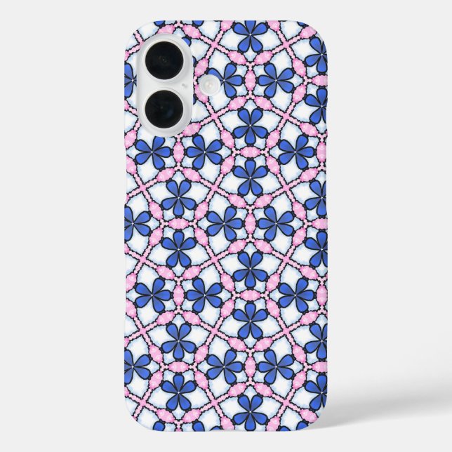 Funda iPhone 16 Olvídate de mí no de la floral (Reverso )