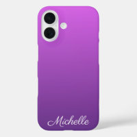 Ombre morado personalizado