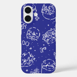 Funda iPhone 16 omori pattern