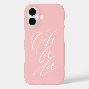 Funda iPhone 16 Ooh La La - Sensuales Letras Femeninas Pintadas