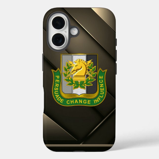 Funda iPhone 16 Operaciones Psicológicas PSYOPS  (Reverso )