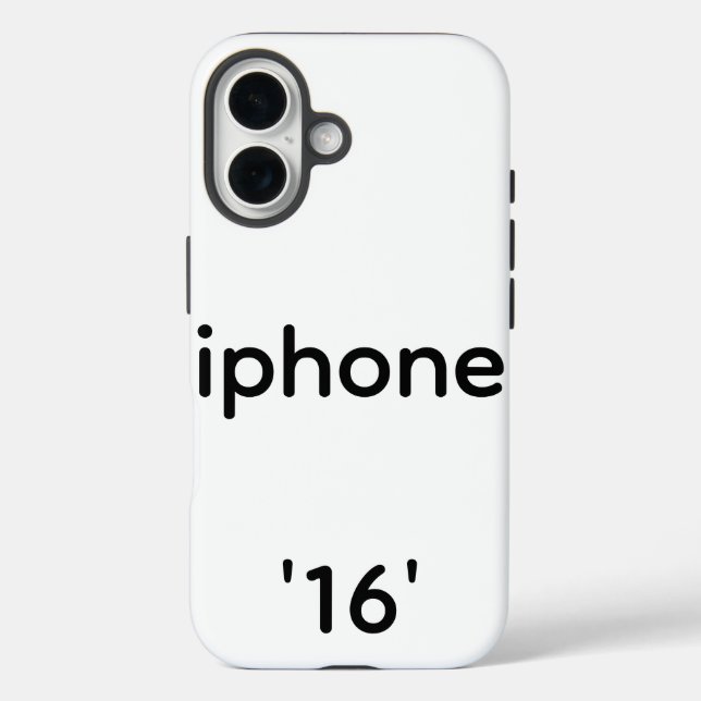 Funda iPhone 16 optimista, arrogante, cínico, agradecido, ambicios (Reverso )