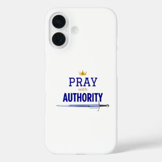 Funda iPhone 16 Ora con Autoridad - Corona y Espada