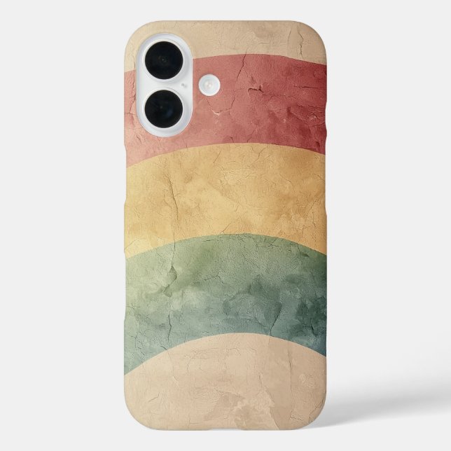 Funda iPhone 16 Órbita de atardecer - Estuche para iPhone y iPad p (Reverso )