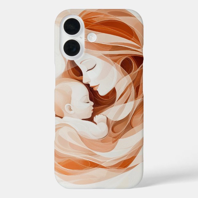 Funda iPhone 16 Órbita suave (Reverso )