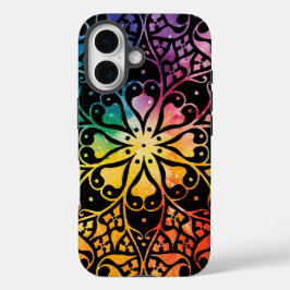 Funda iPhone 16 Orgullo arcoiris de la ventana gótica