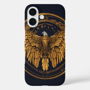 Funda iPhone 16 Orgullo del águila americana