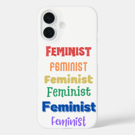 Funda iPhone 16 orgullo feminista