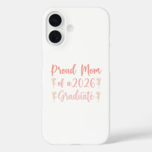Funda iPhone 16 Orgullosa madre de un graduado de la promoción de