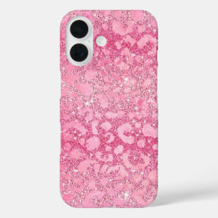 Funda iPhone 16 Oro Ros moderno y elegante