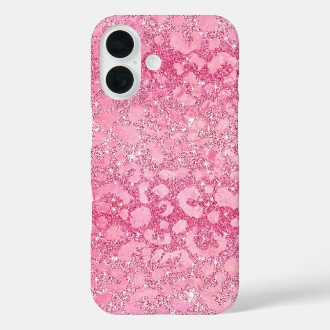 Funda iPhone 16 Oro Ros moderno y elegante (Reverso )