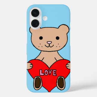 Funda iPhone 16 Oso lindo