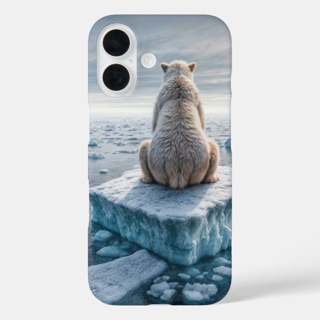 Funda iPhone 16 Oso Polar de Groenlandia (Reverso )