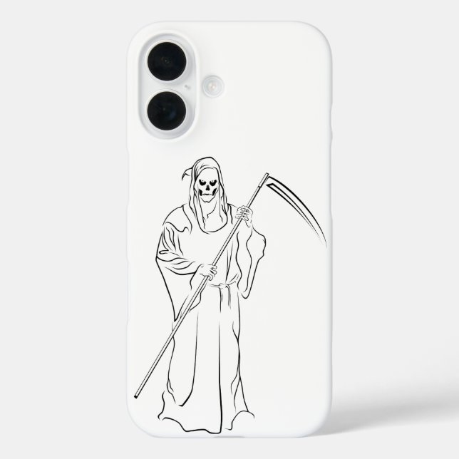 Funda iPhone 16 Padrino/ padrino/ Grim (Reverso )