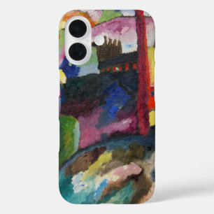 Funda iPhone 16 Paisaje de Kandinsky con chimenea de fábrica