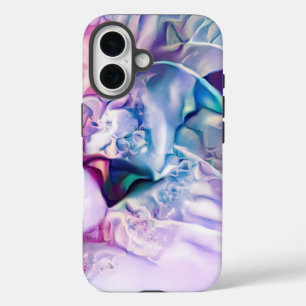 Funda iPhone 16 Paisaje del gato Pastel