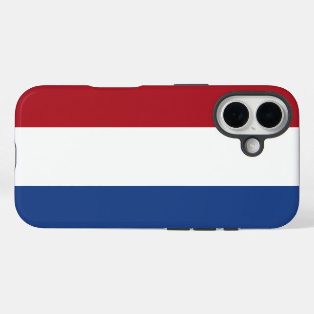 Funda iPhone 16 Países Bajos (Reverso (Horizontal))