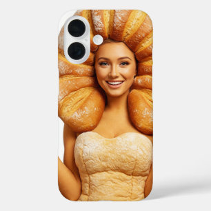 Funda iPhone 16 Pan Cabeza Modelo de Pan Alto Moda