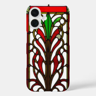 Funda iPhone 16 Panel de vidrio teñido elegante