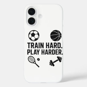 Funda iPhone 16 Papel de escritorio más duro para el tren