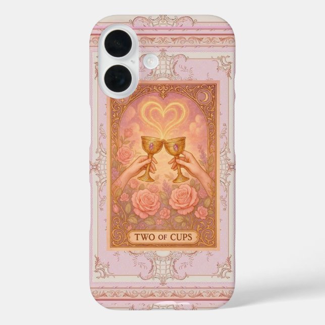 Funda iPhone 16 Papel de tarot (Reverso )
