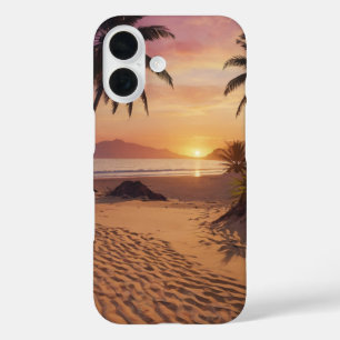 Funda iPhone 16 Paraíso de Sunset
