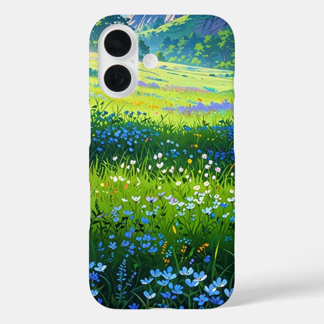 Funda iPhone 16 Parto de primavera oculto (Reverso )