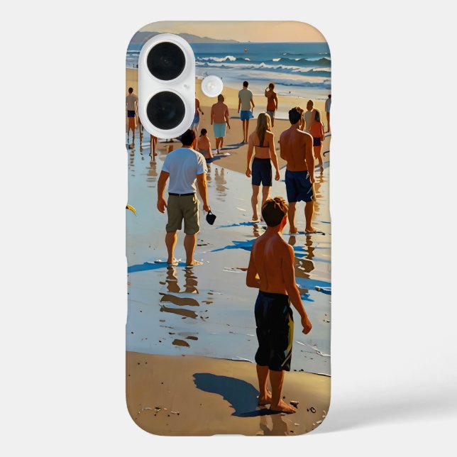 Funda iPhone 16 Paseo Marítimo (Reverso )