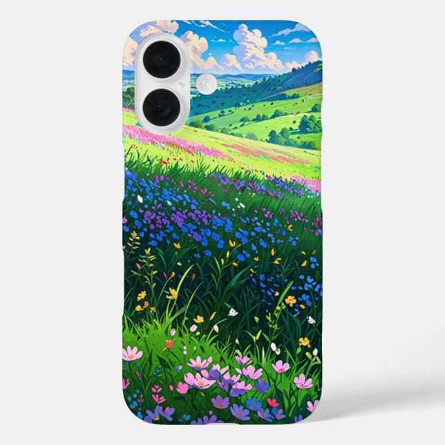 Funda iPhone 16 Pastel Spring Hills (Reverso )