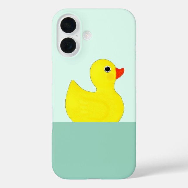 Funda iPhone 16 Pato de goma (Reverso )