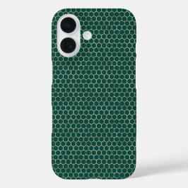 Funda iPhone 16 Patrón de abejas reina
