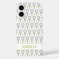 Patrón de bolas de tenis